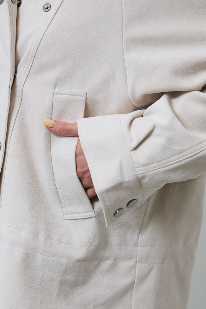 [予約/SET]エコスウェードミディブルゾン+オーセンティックデニムSK(2set)