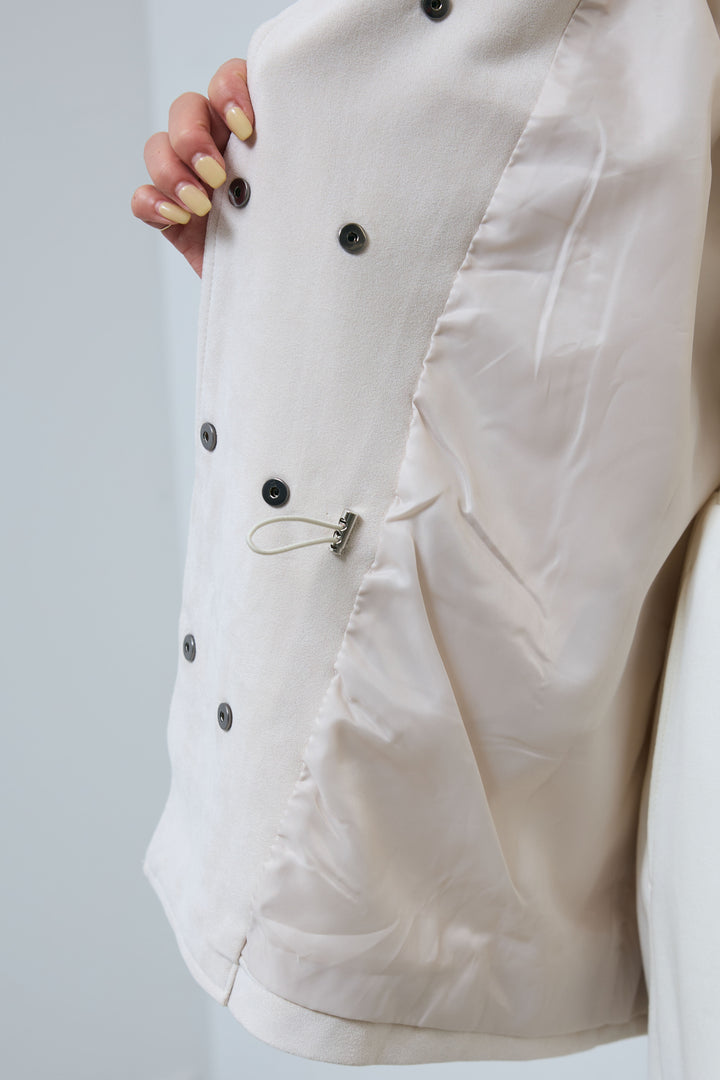 [予約/SET]エコスウェードミディブルゾン+エフォートレススウェットパンツ(2set)