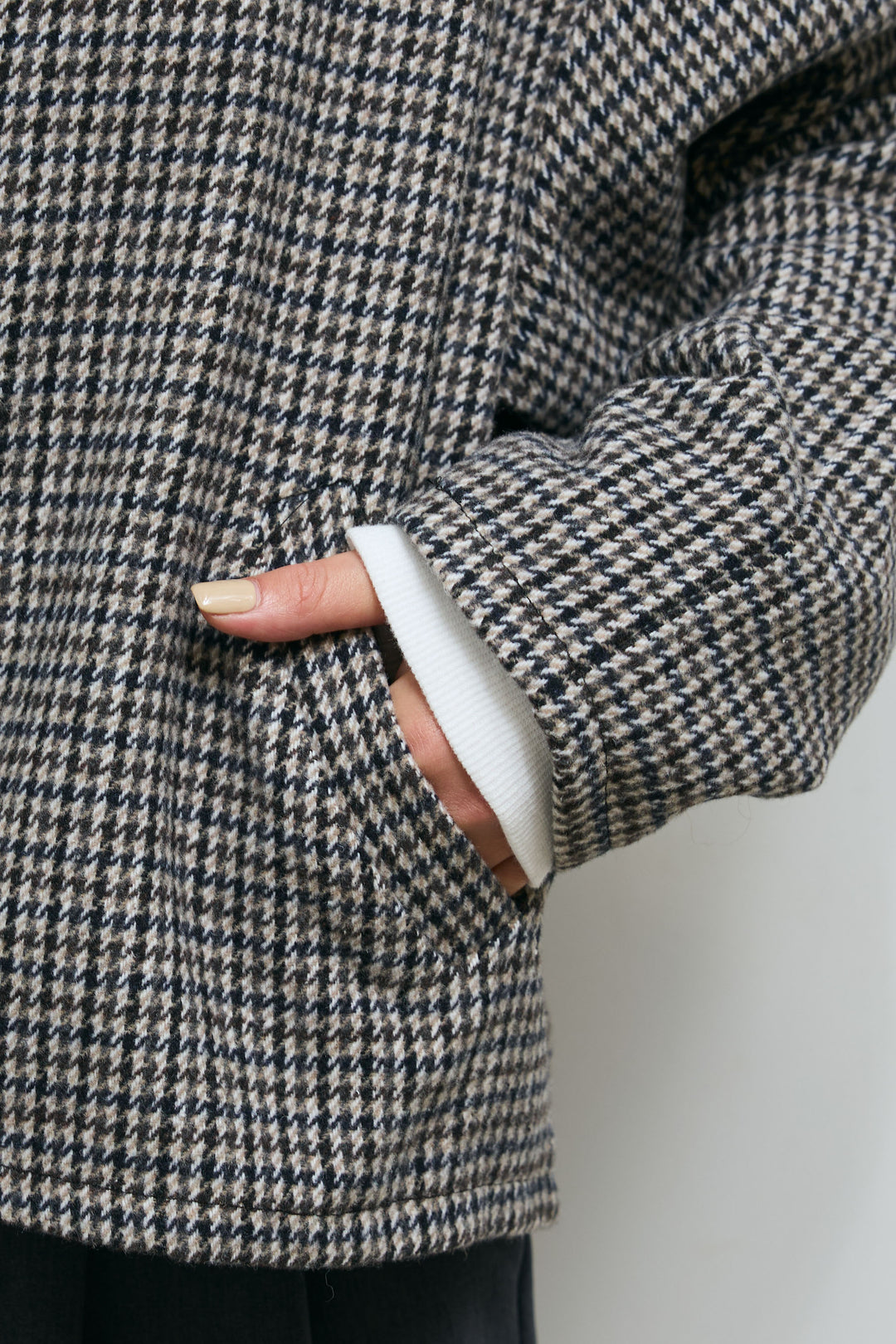 [予約]ガンクラブチェックノーカラーJK