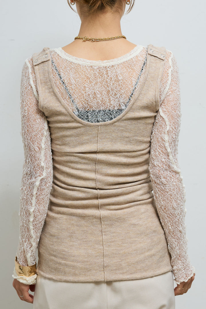 [予約/SET]スウェードタッチスタジャン+シアーレーストップス+マルチウェイニットタンク(3set)