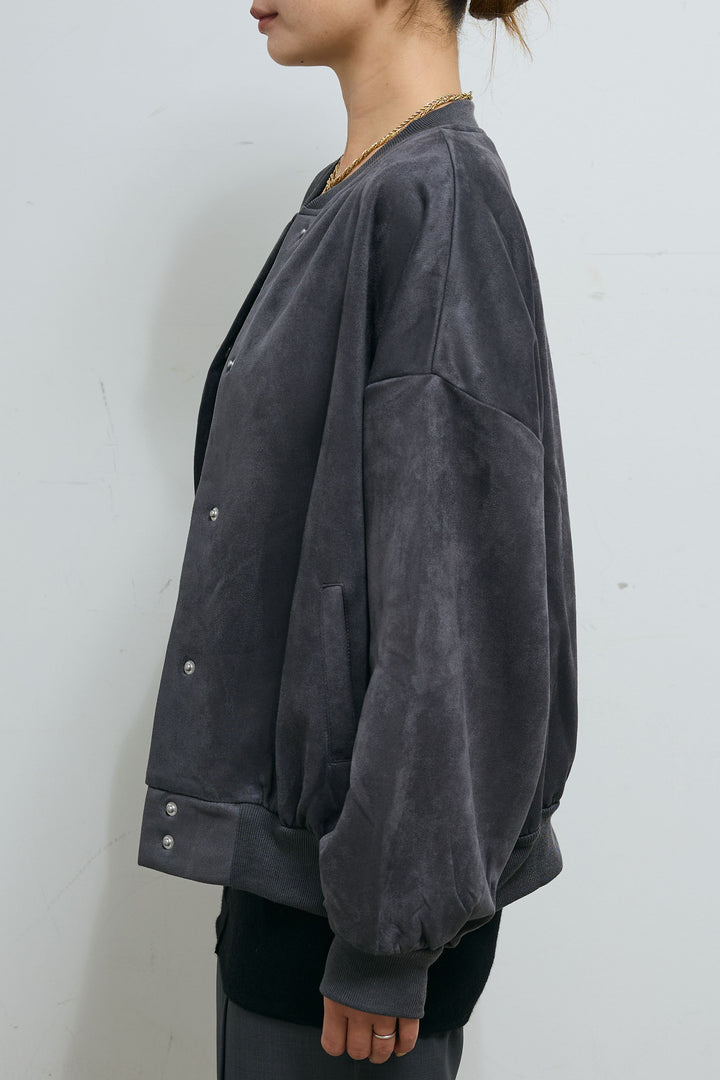 [予約/SET]スウェードタッチスタジャン+マルチウェイニットタンク+センタースリットパンツ(3set)