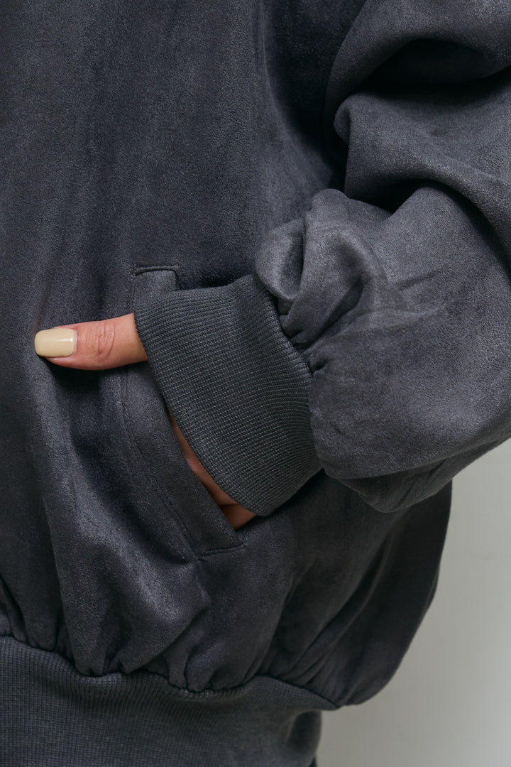 [予約]スウェードタッチスタジャン