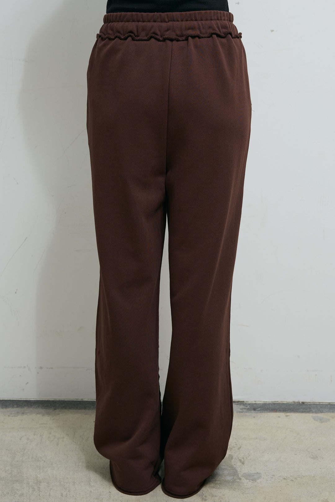 [予約]ストレート裏毛パンツ