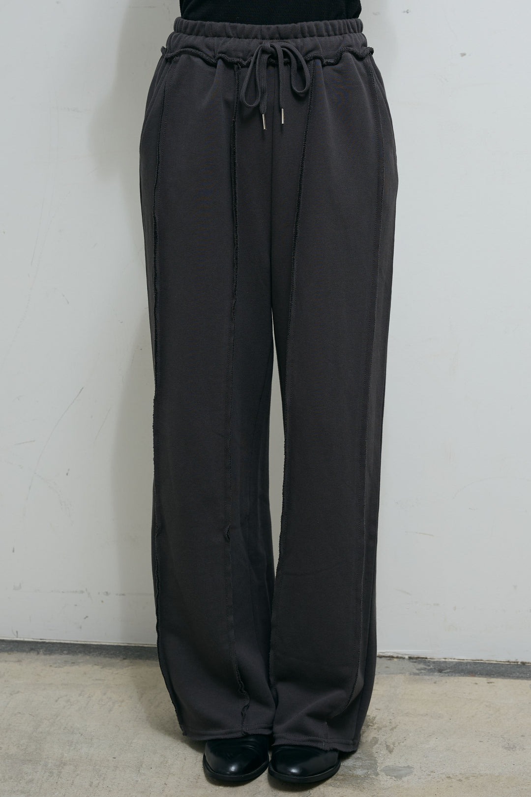 [予約]ストレート裏毛パンツ