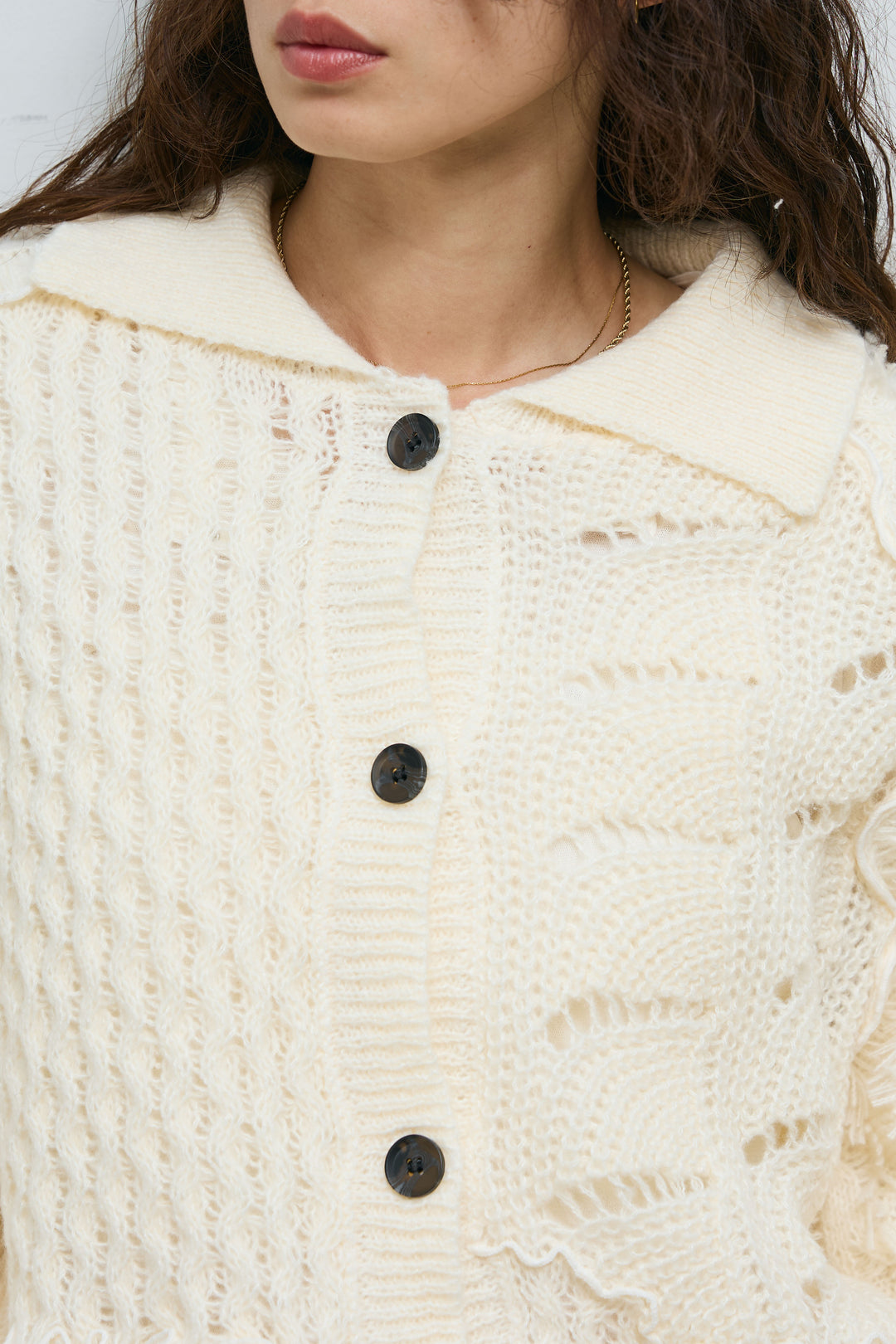 [予約]フリンジカウチンカーディガン