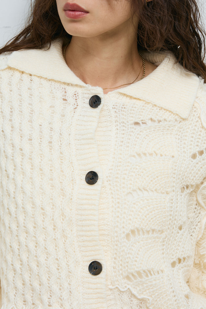 [予約]フリンジカウチンカーディガン