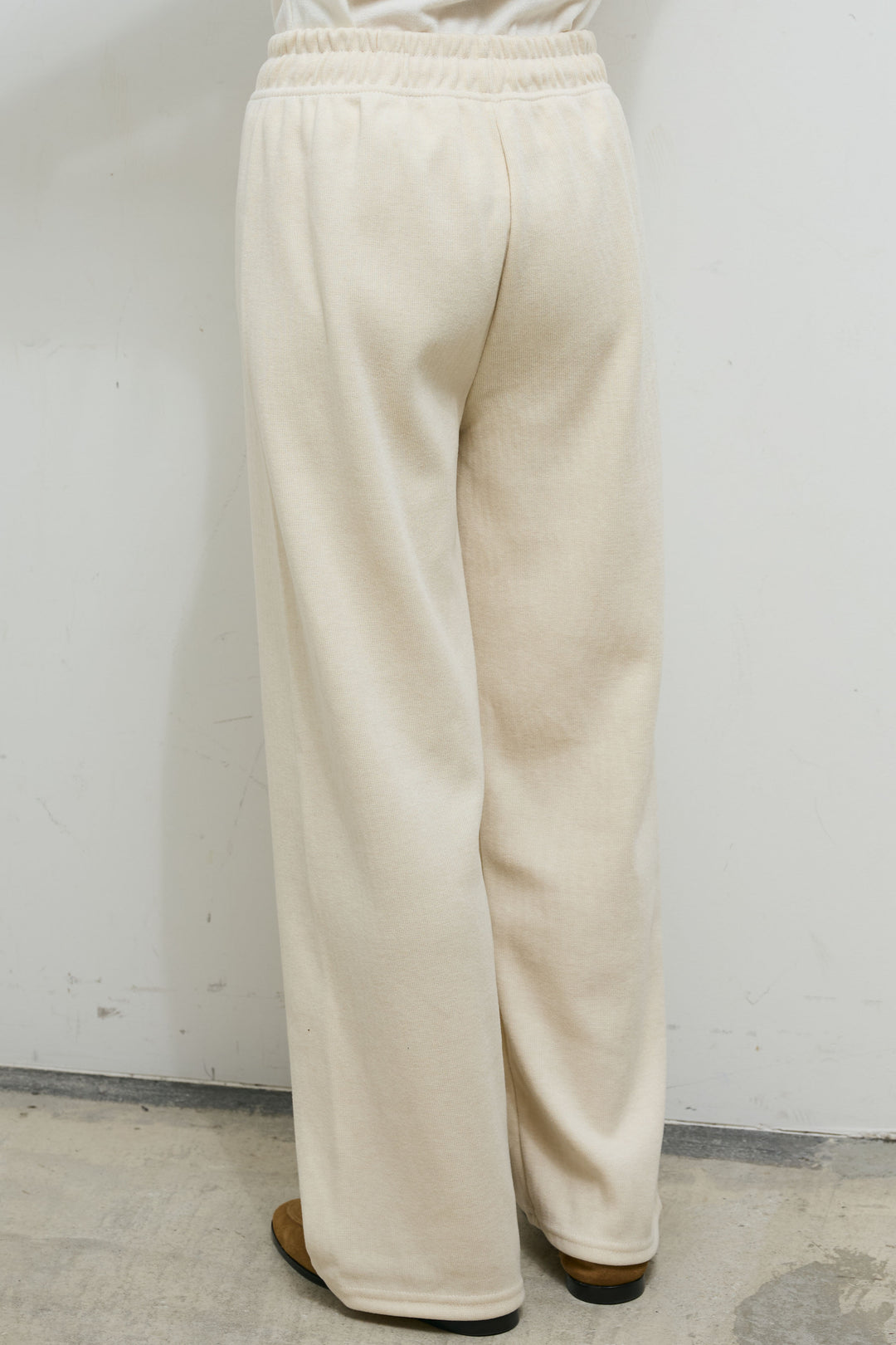 [予約/SET]ウールライクスタンドカラーベスト+ダンボールニットパンツ(2set)