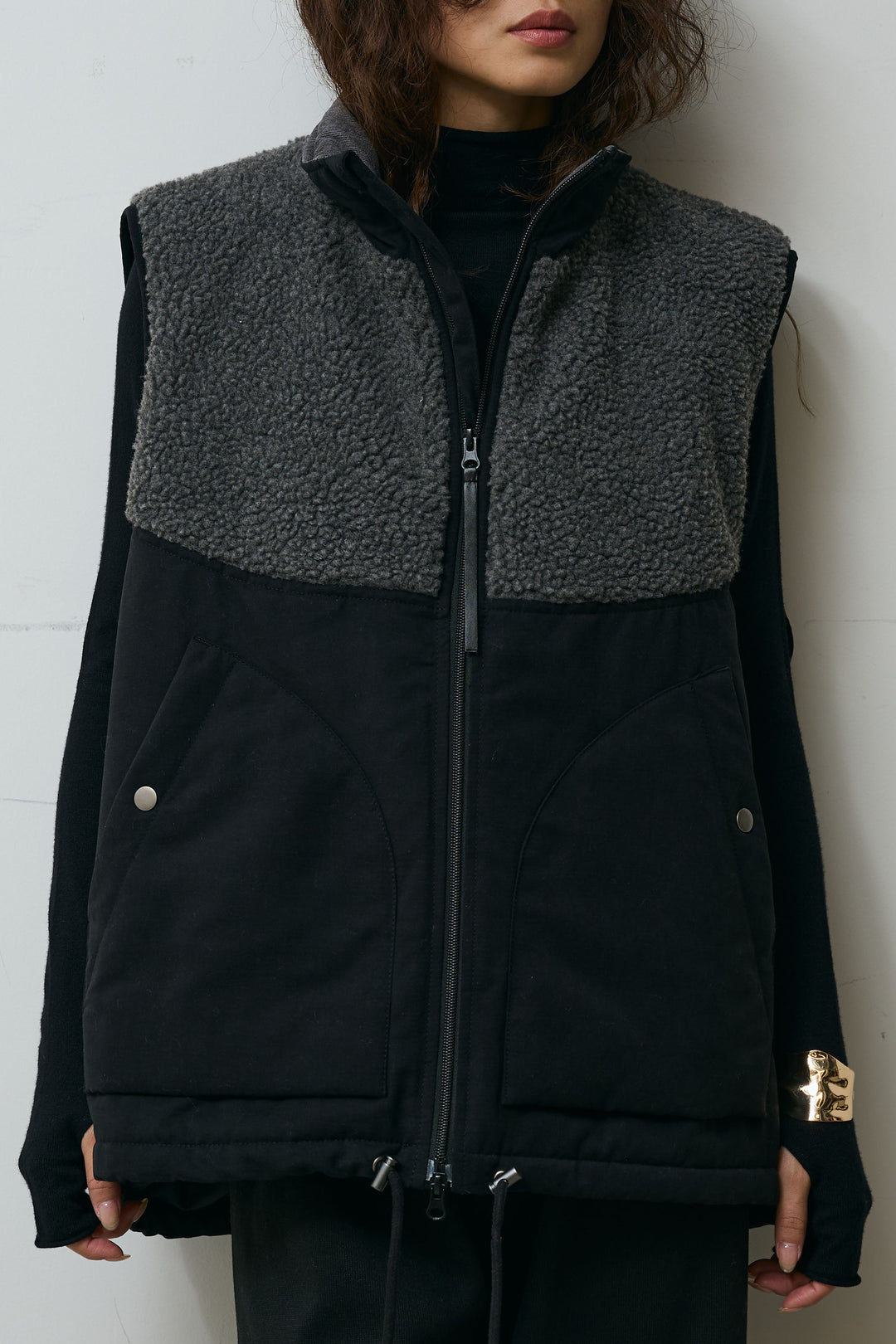 [予約]ボア切替中綿ベスト