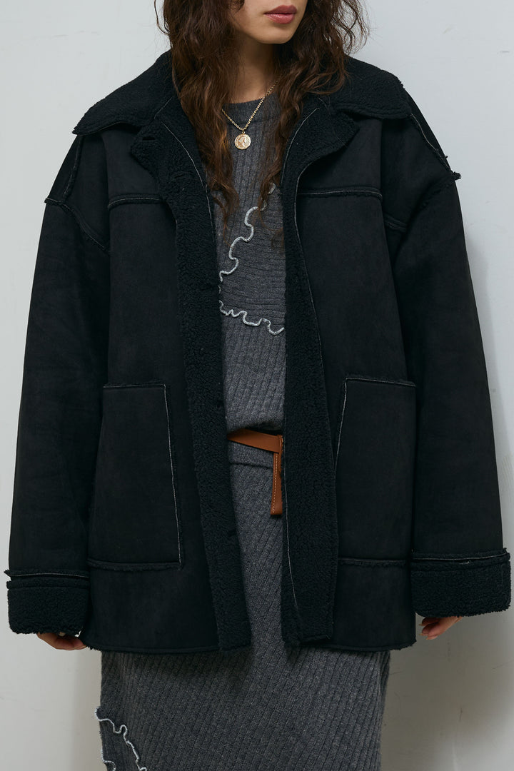 [予約]フェイクムートンジャケット