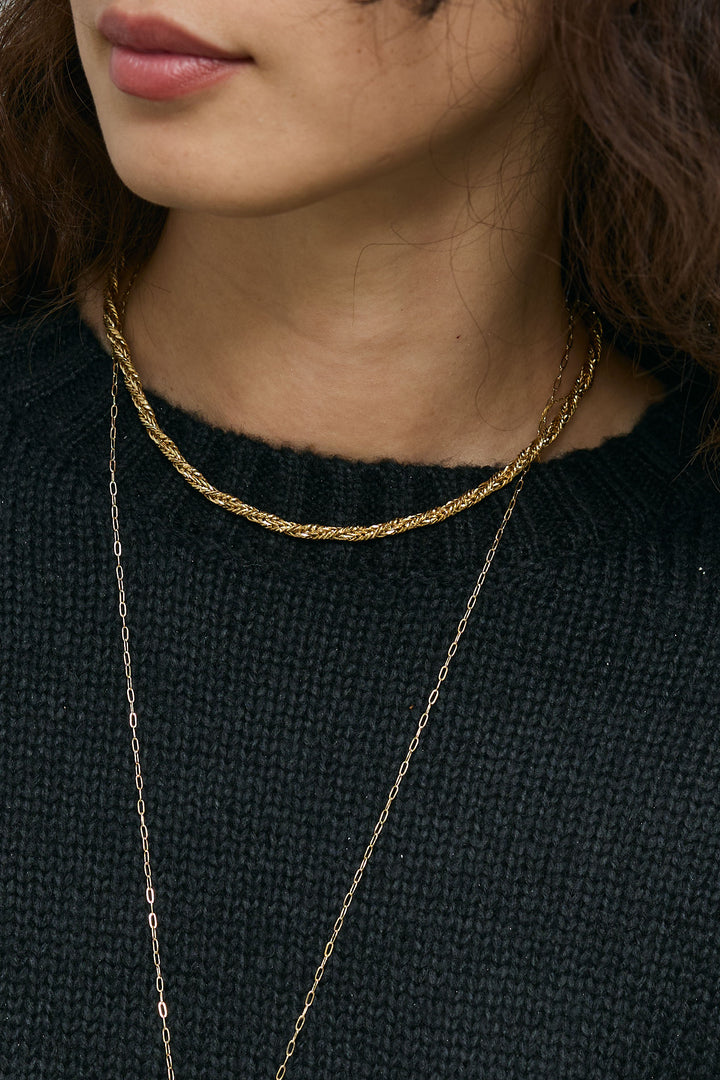 [予約/SET]箔プリントオーバーサイズプルオーバー+エコレザーバックスリットペンシルスカート(2set)