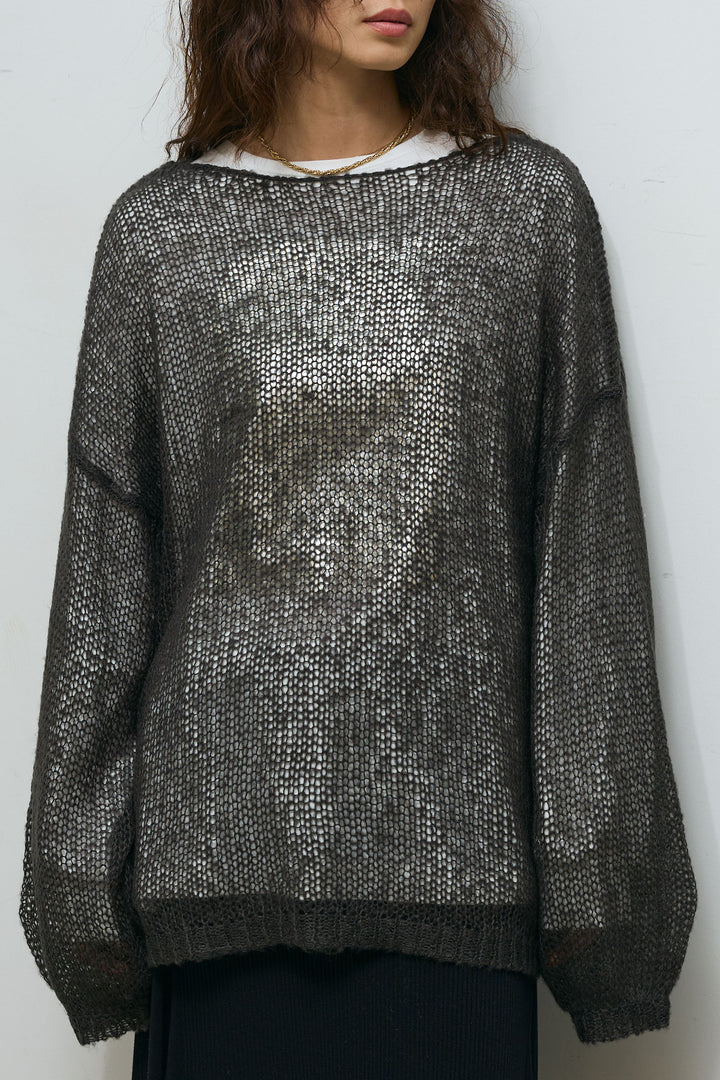 [予約]ローゲージシアー ニット