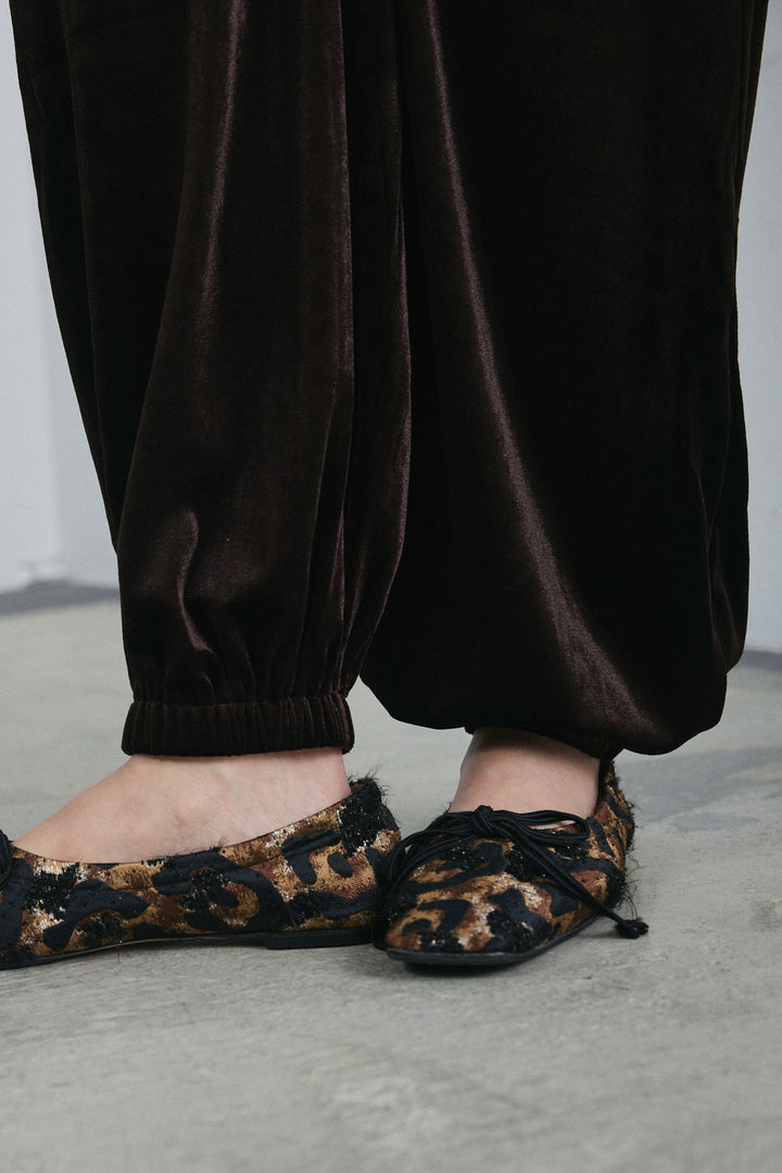 [予約]ベロアカーゴジョガーパンツ