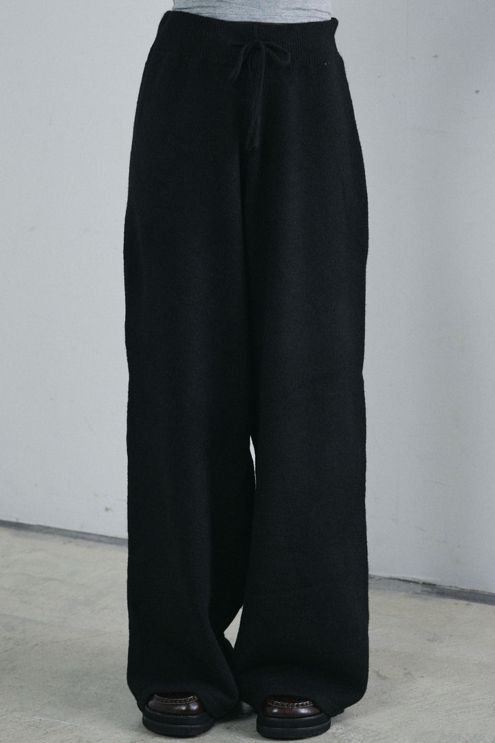 [予約]レイヤードニットパンツ