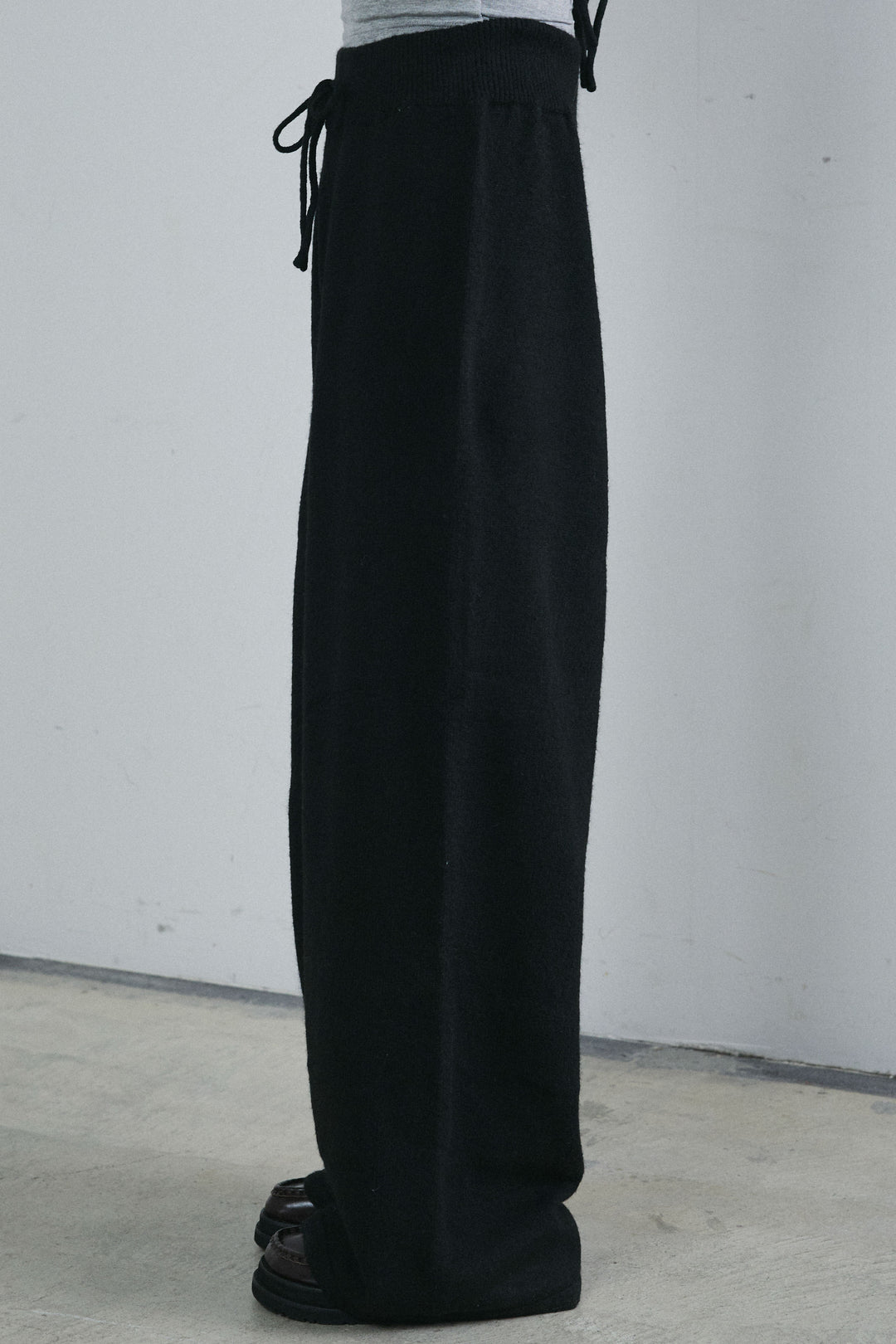 [予約]レイヤードニットパンツ