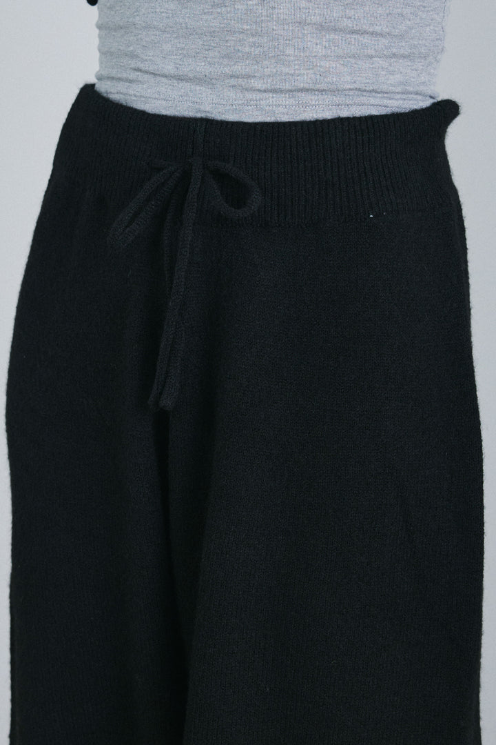 [予約]レイヤードニットパンツ