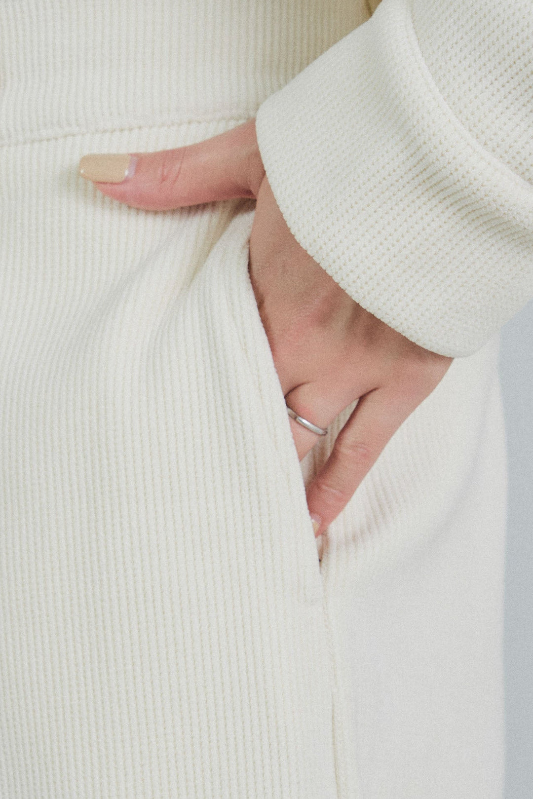 [予約/SET]襟付きコーデュロイポケットシャツ+リラックスコーデュロイハーフパンツ(2set)