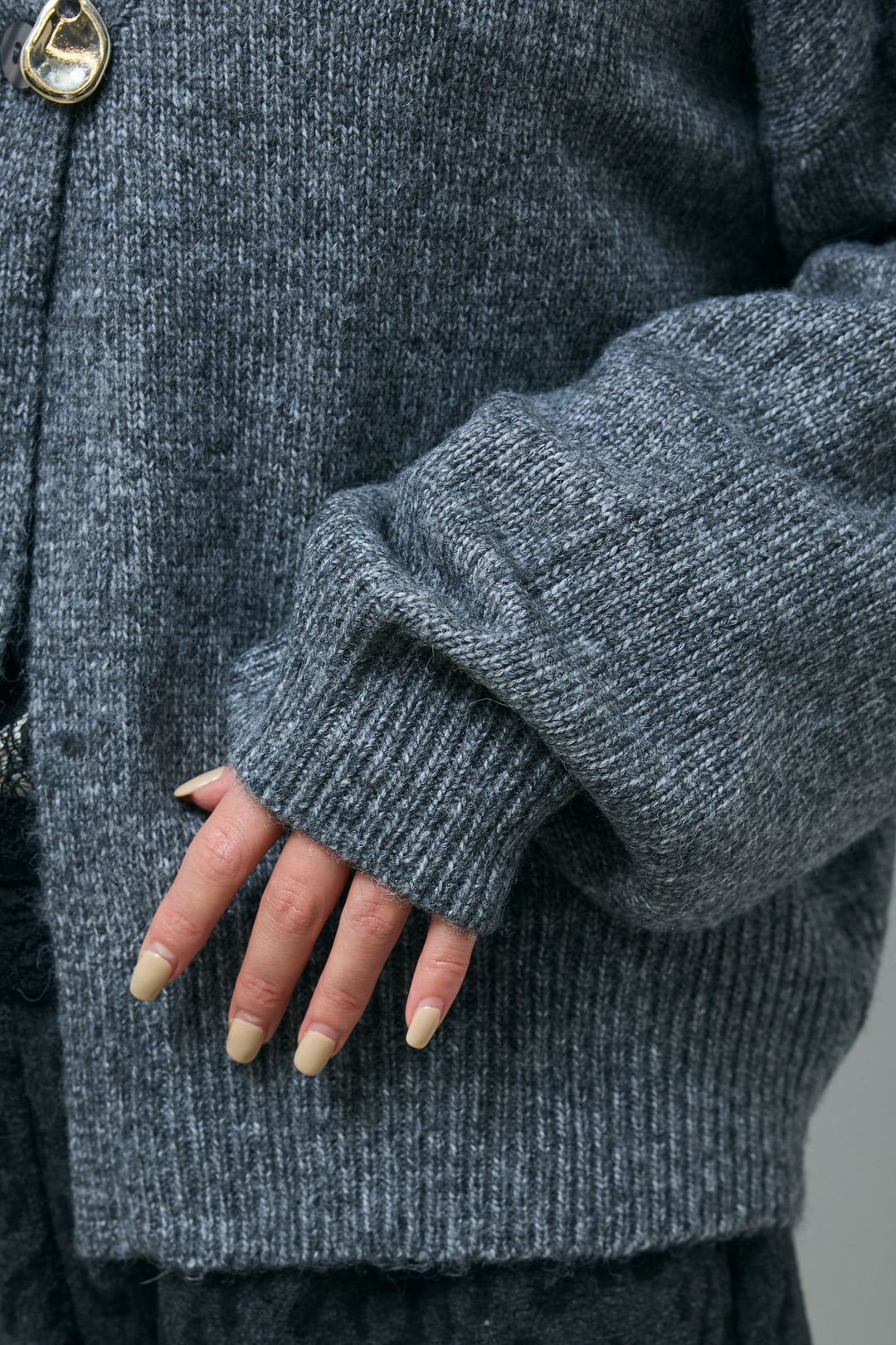 [予約]センターホール2wayニット