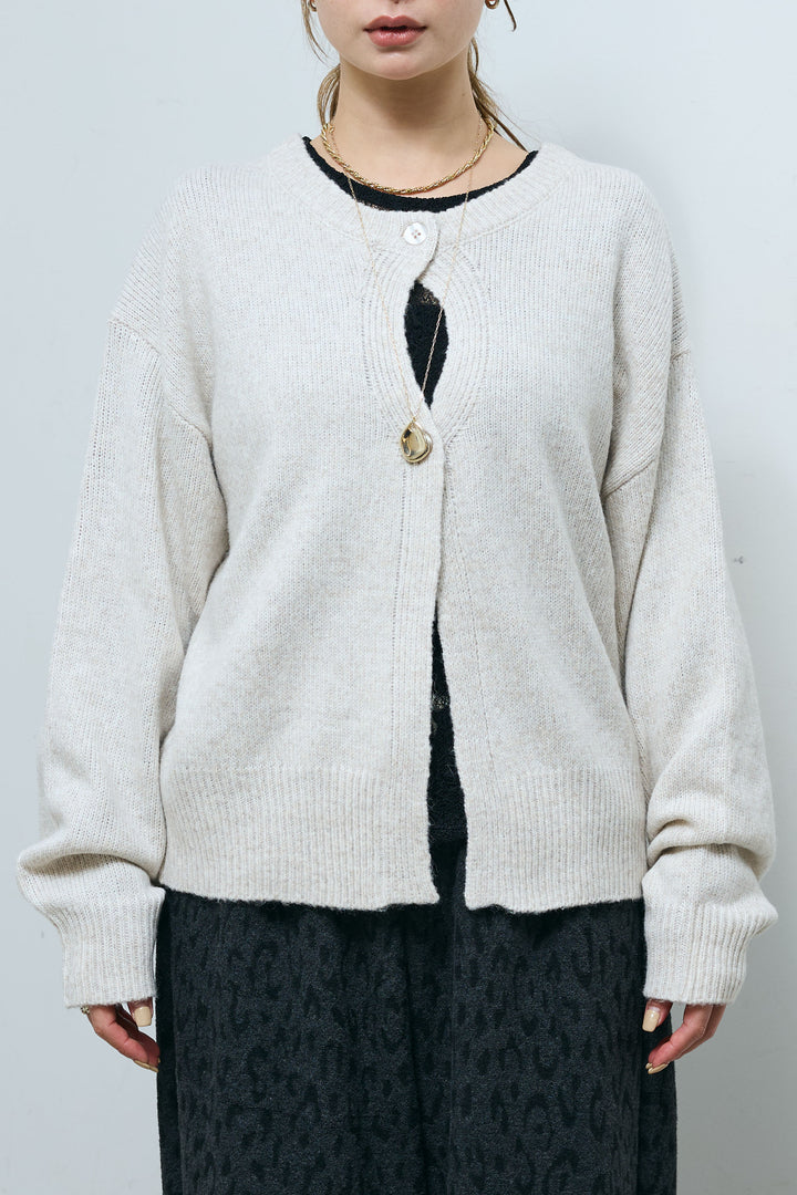 [予約]センターホール2wayニット