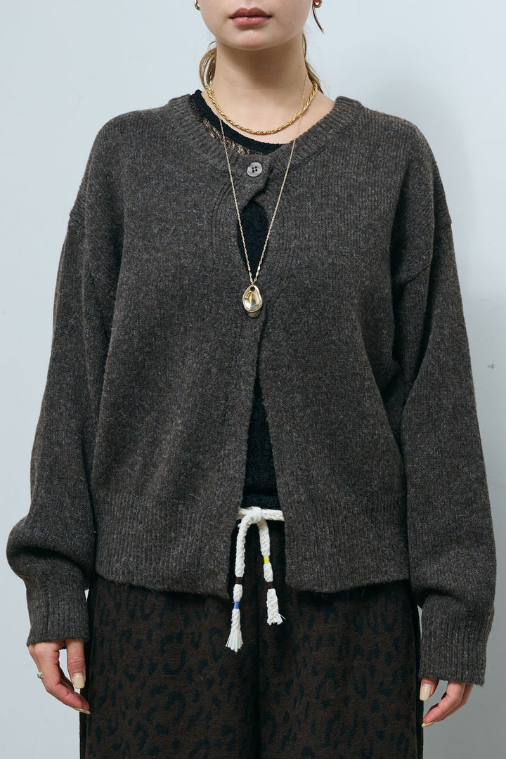 [予約]センターホール2wayニット