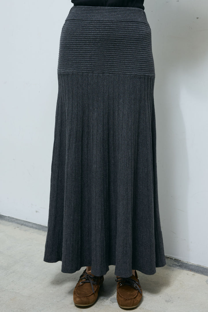 [予約]リブニットスカート