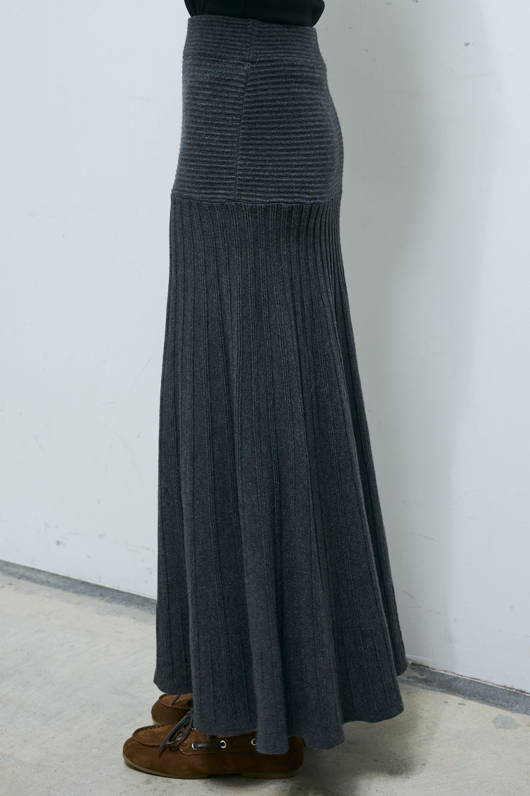 [予約]リブニットスカート