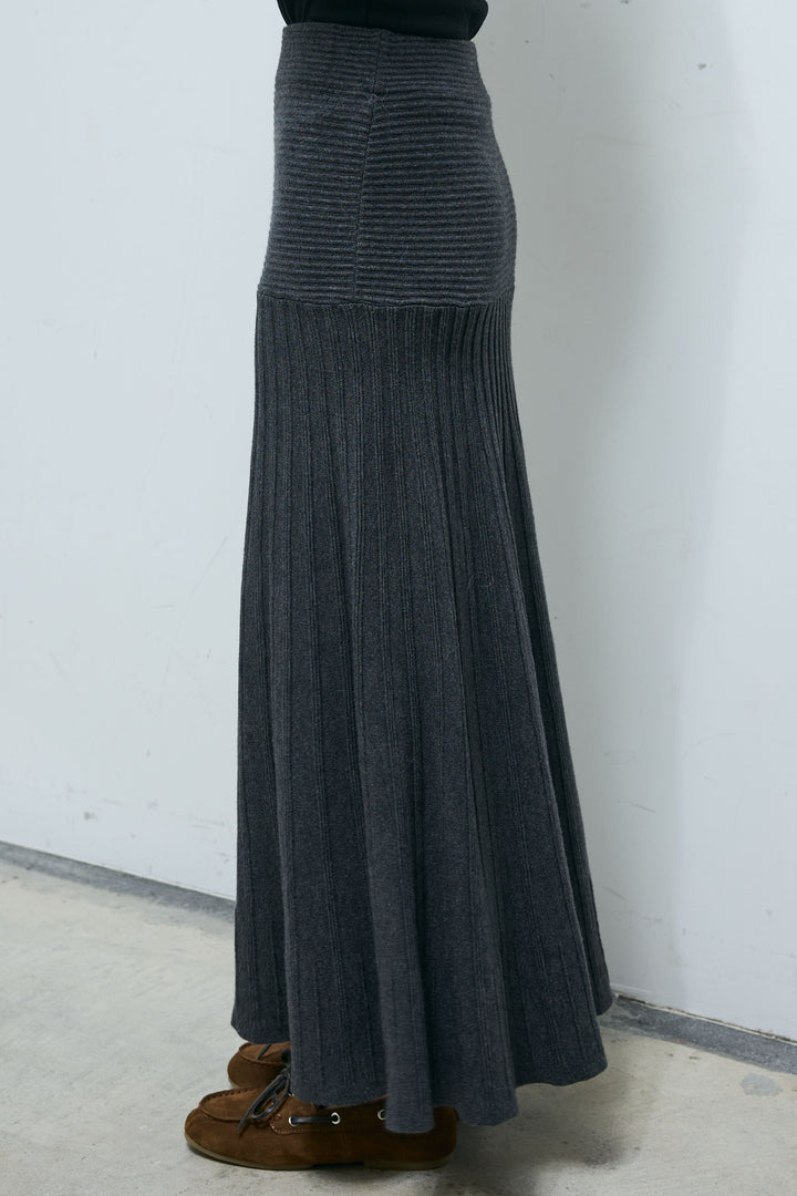 [予約]リブニットスカート