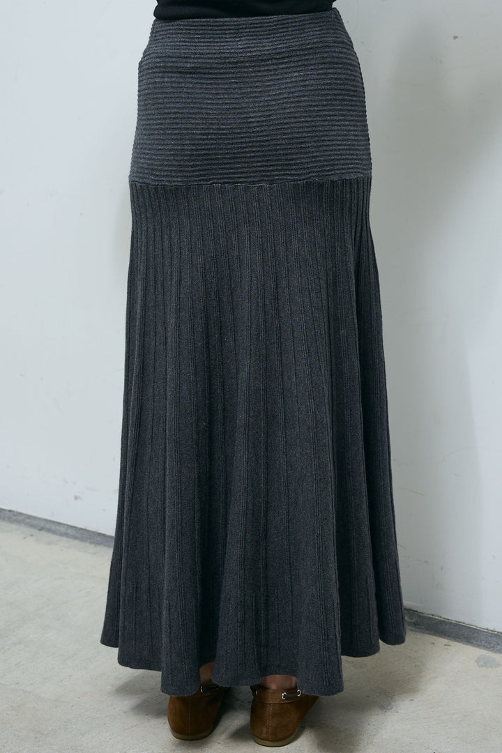 [予約]リブニットスカート