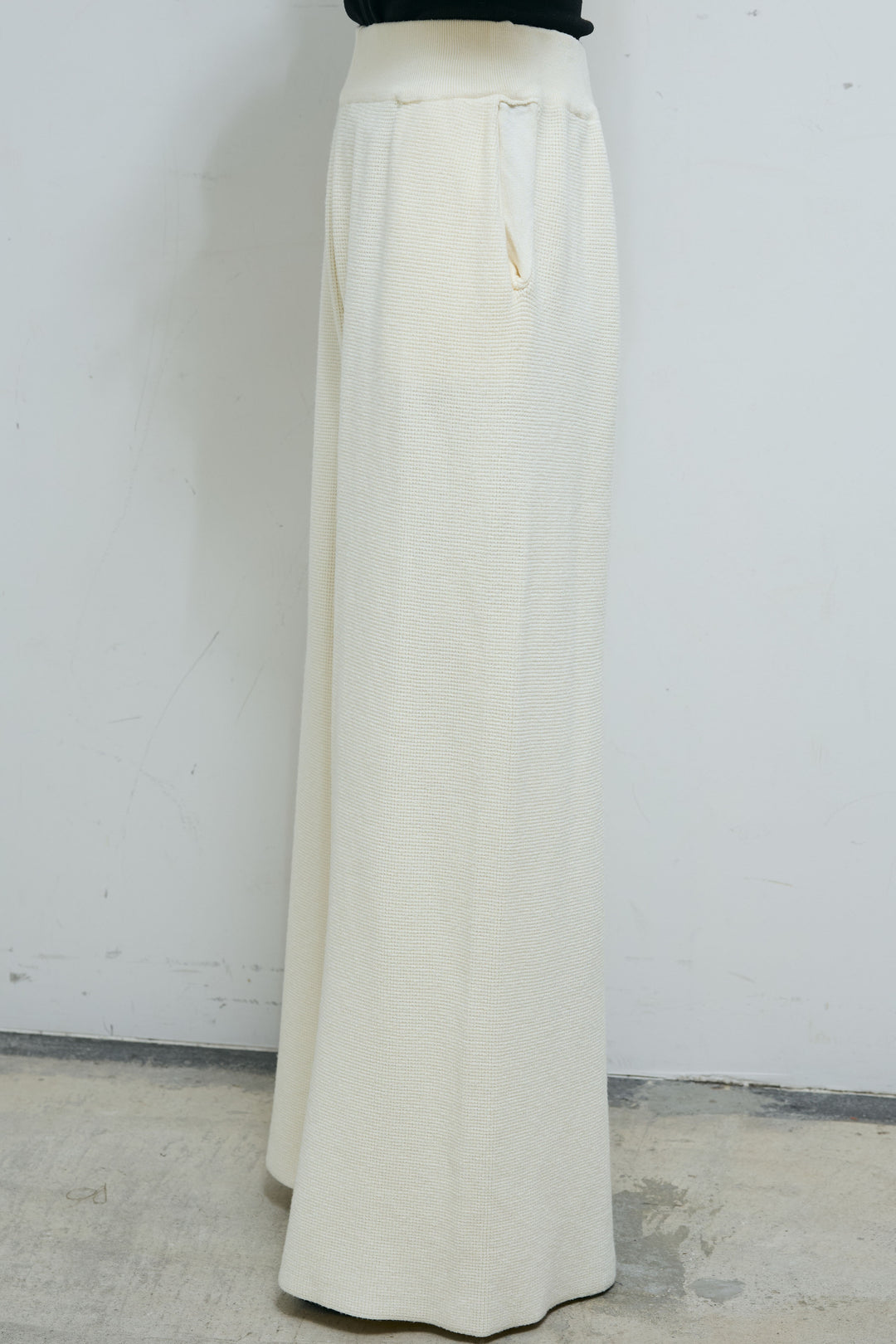 [予約/SET]ウエストレイヤードニットセットアップ+テディロングコート(2set)