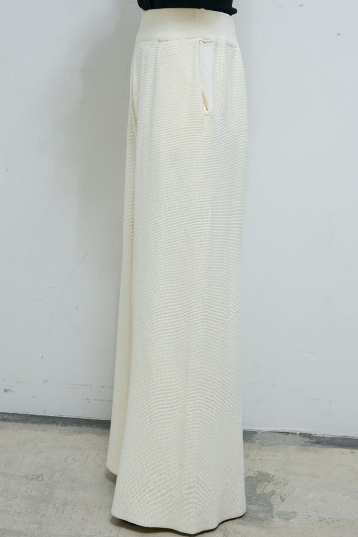 [予約/SET]ウエストレイヤードニットセットアップ+テディロングコート(2set)