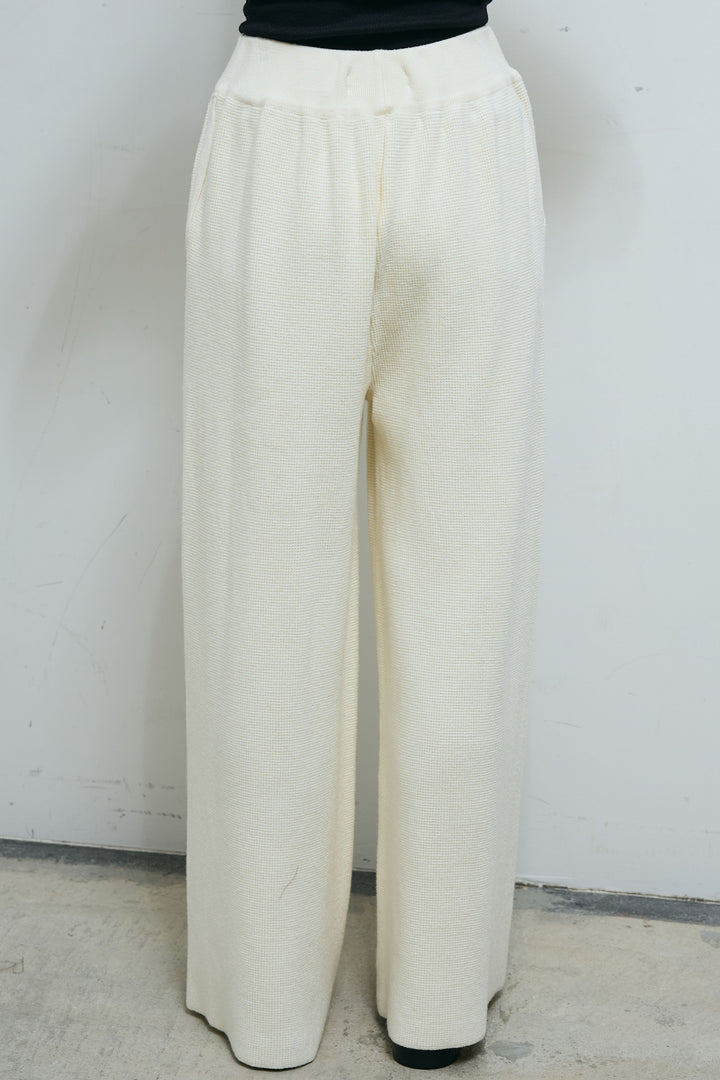 [予約/SET]ウエストレイヤードニットセットアップ+テディロングコート(2set)