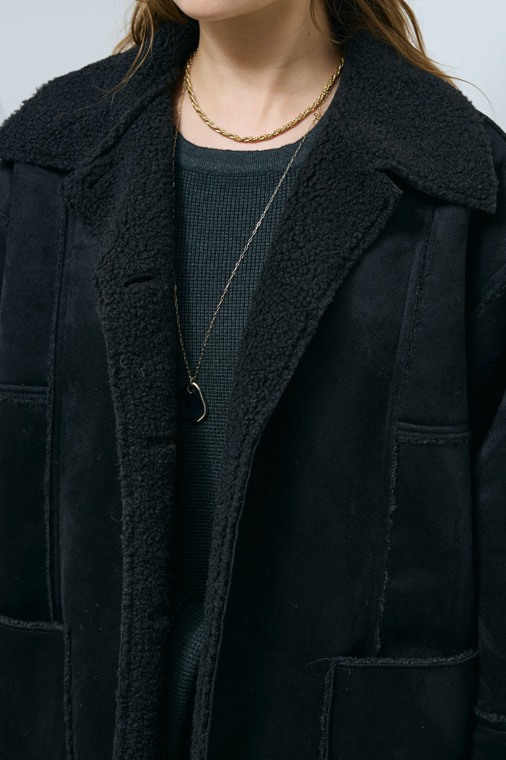 [予約]フェイクムートンカバーオール