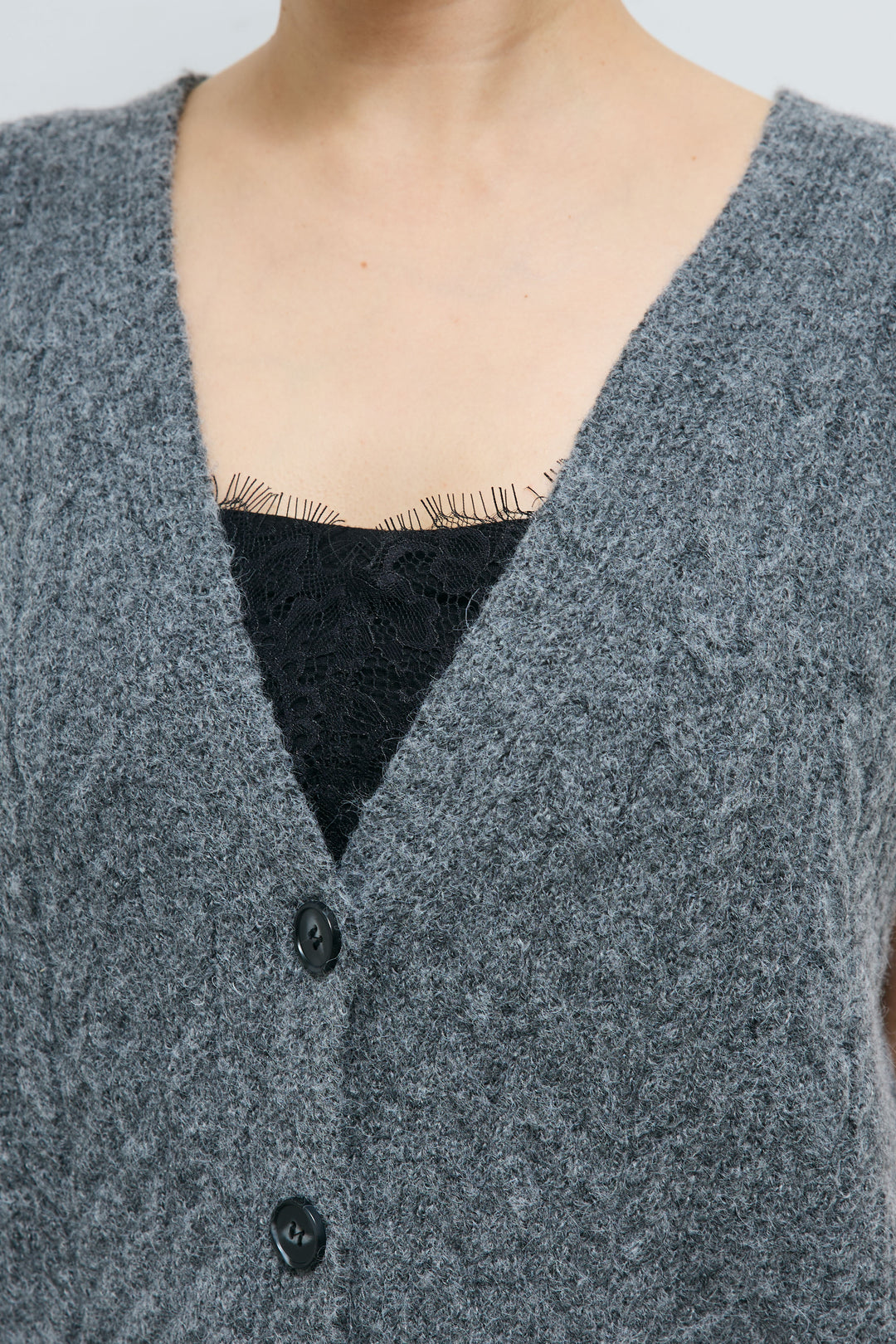 [予約/SET]エブリデイ3ピースニットアップ+アシンメトリーレースロングキャミ(2set)