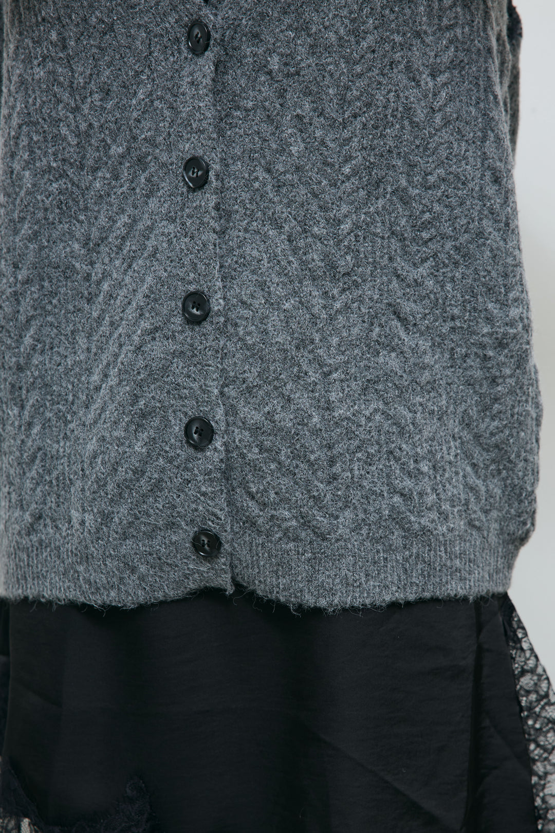 [予約/SET]エブリデイ3ピースニットアップ+アシンメトリーレースロングキャミ(2set)