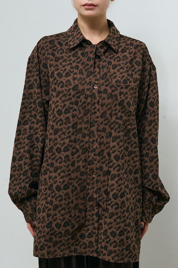 レオパードプリントボウタイBL