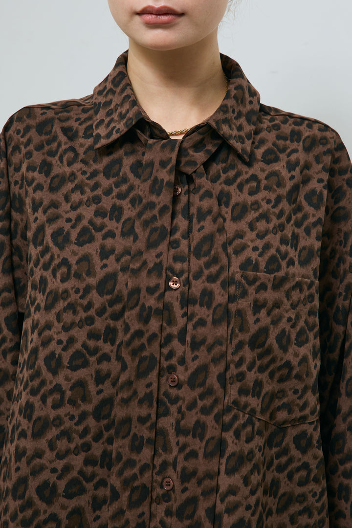 レオパードプリントボウタイBL