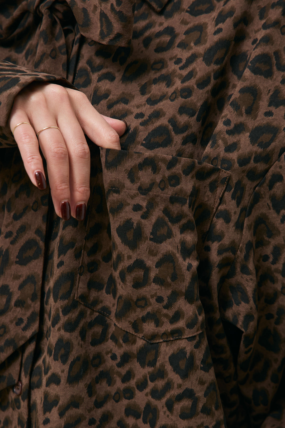 レオパードプリントボウタイBL