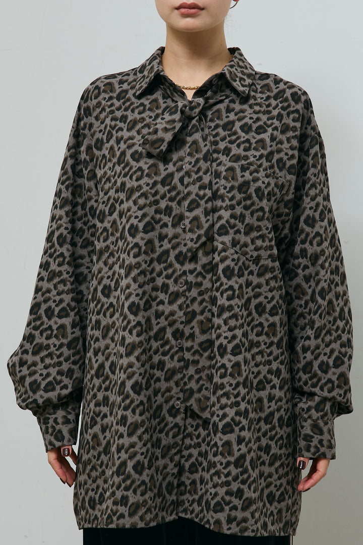 レオパードプリントボウタイBL