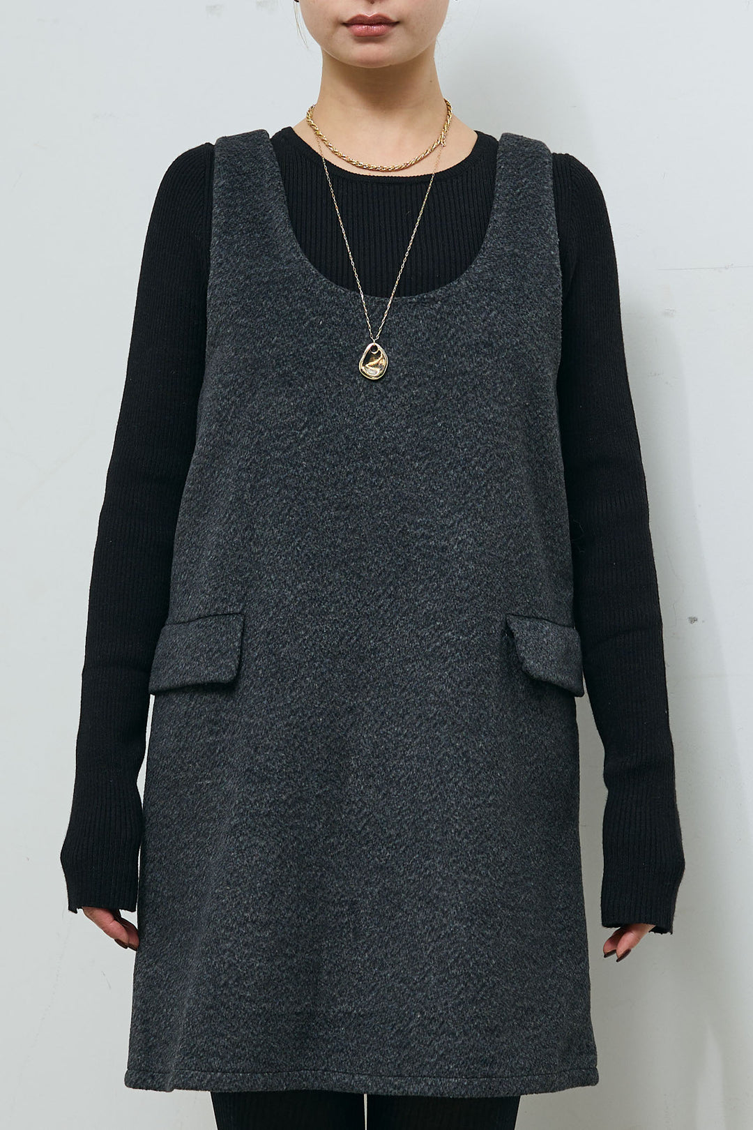 フェイクウールミニジャンスカ