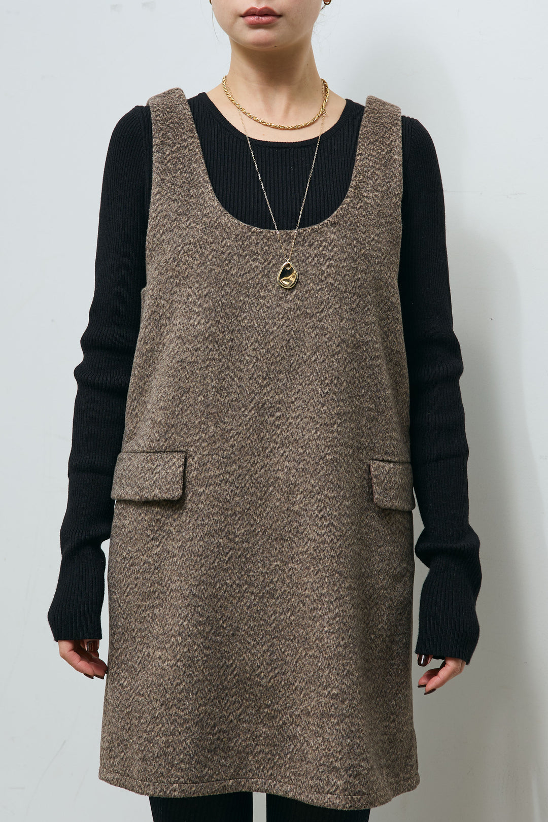 フェイクウールミニジャンスカ