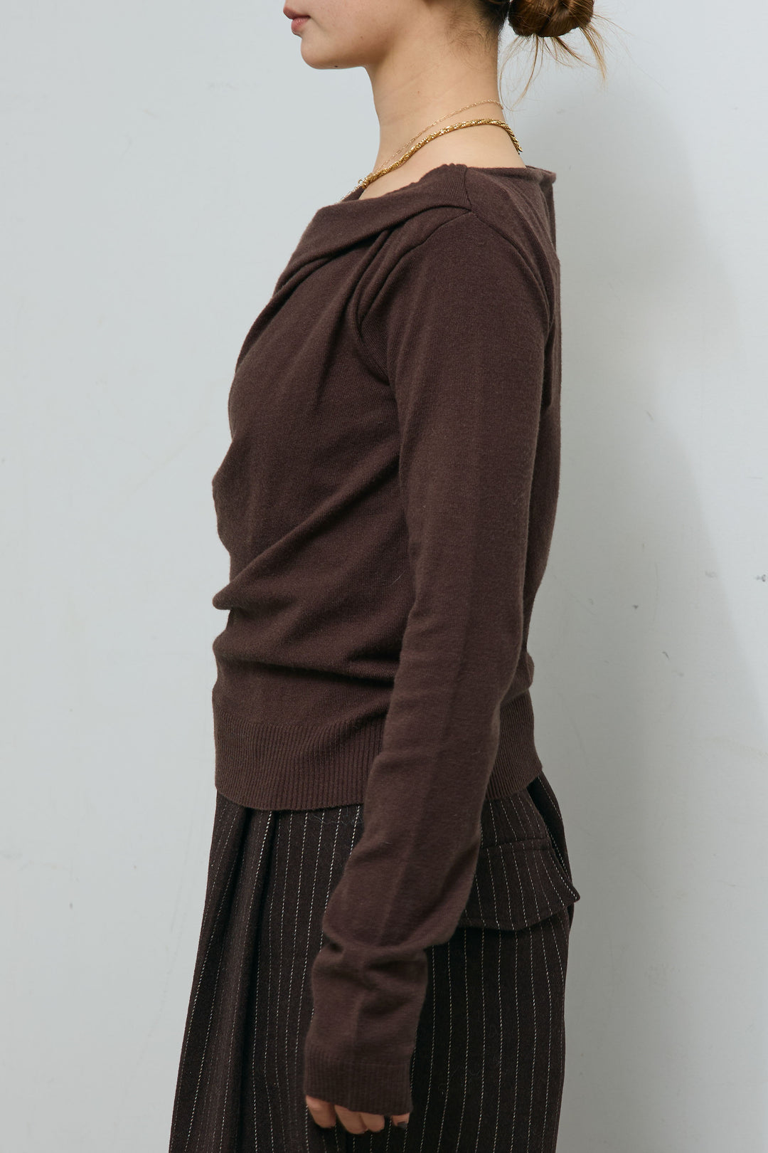 [予約]ドレープニットPO