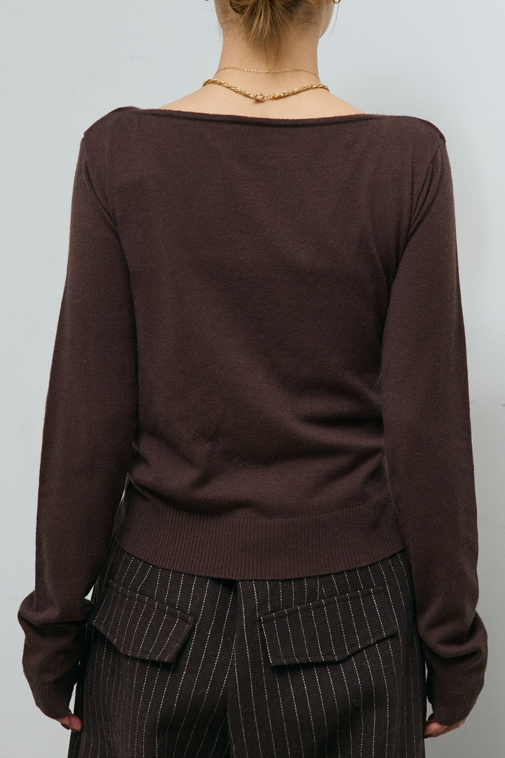 [予約]ドレープニットPO