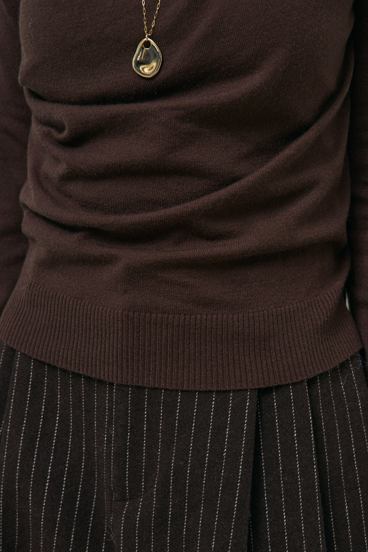 [予約]ドレープニットPO