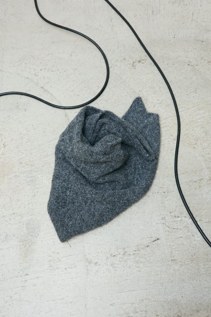 ダブルジャガードアルパカタッチPO+ダブルジャガードトライアングルストール(2set)