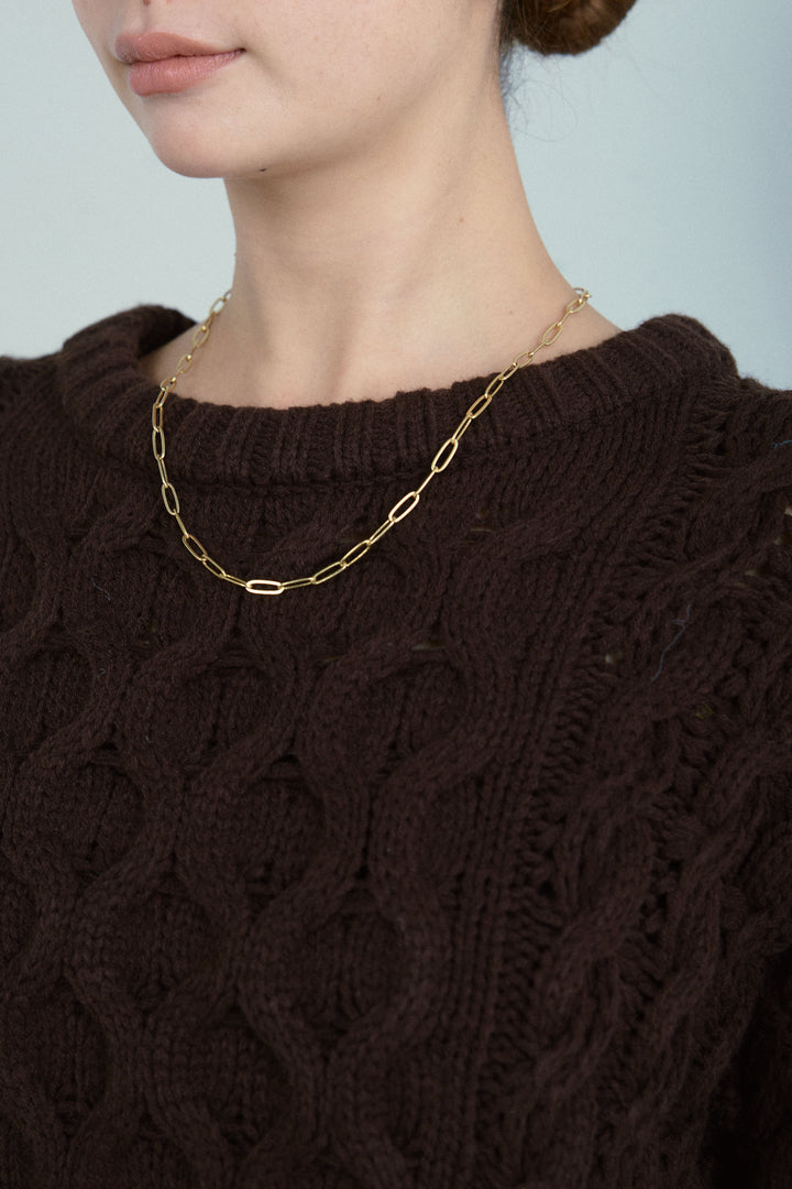 [予約/SET]アルパカタッチフライトニットキャップ+バルキーケーブルPO+スウェット切り替えデニムパンツ(3set)