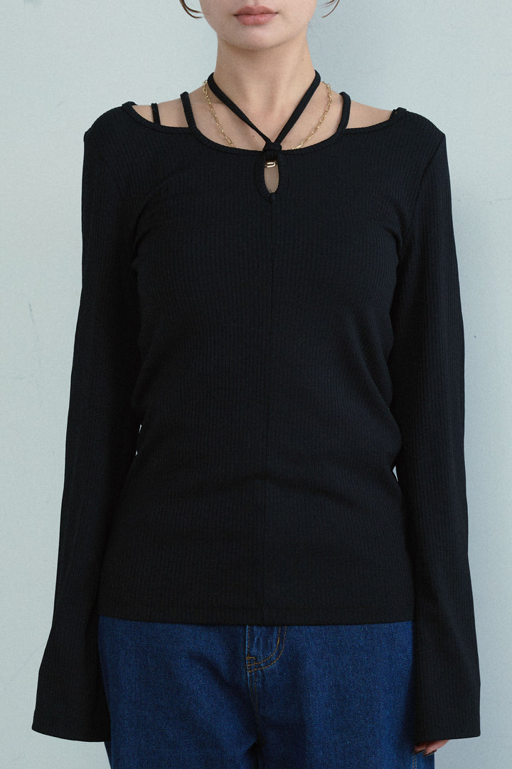 [予約]マルチウェイリブカットソー