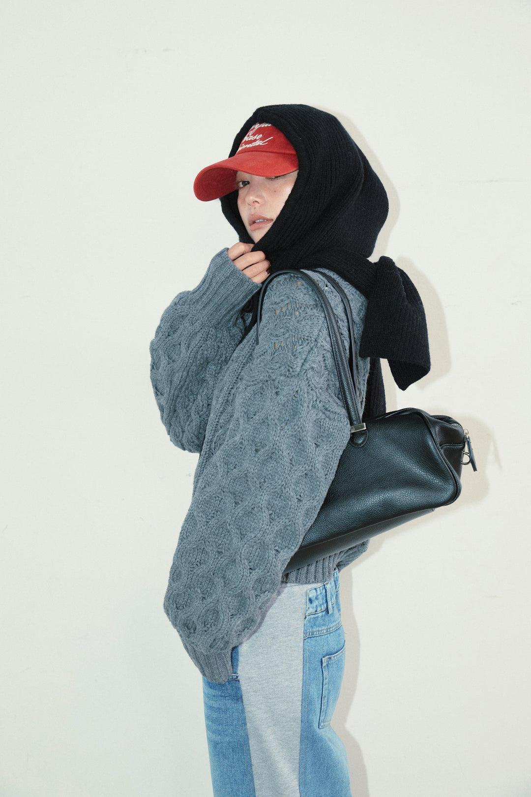 [予約]アルパカタッチフライトニットキャップ