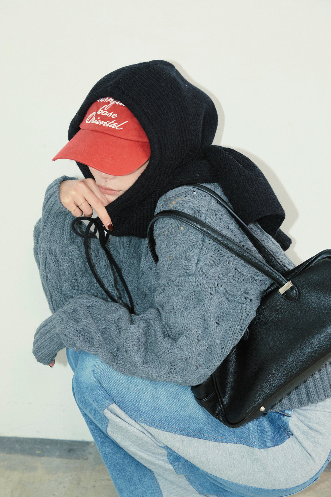 [予約]アルパカタッチフライトニットキャップ