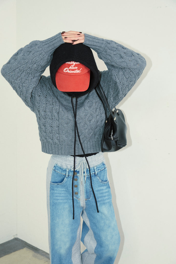 [予約]アルパカタッチフライトニットキャップ