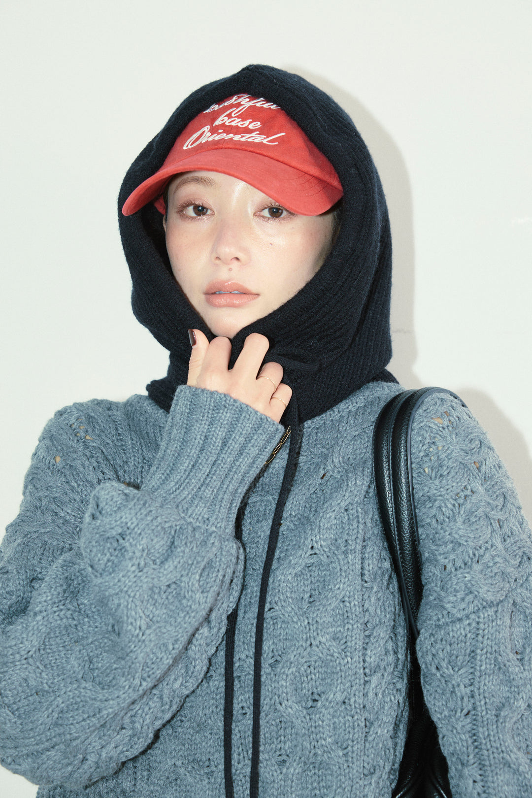 [予約]アルパカタッチフライトニットキャップ