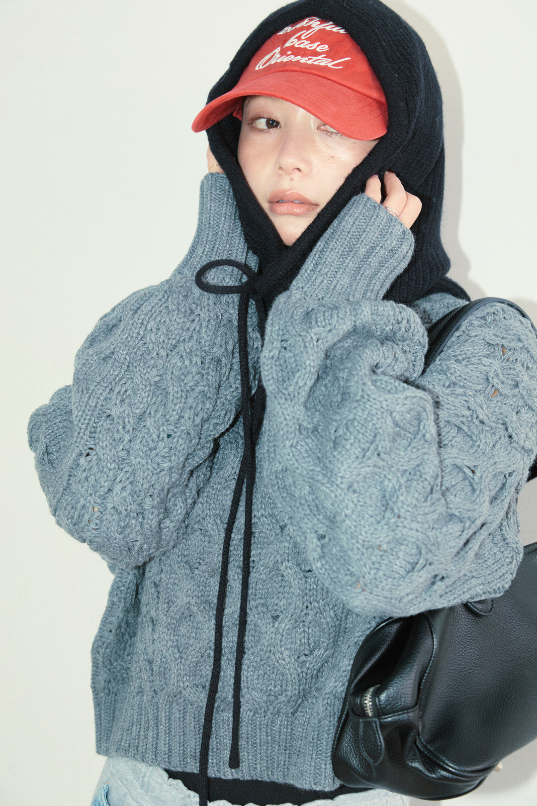 [予約]アルパカタッチフライトニットキャップ